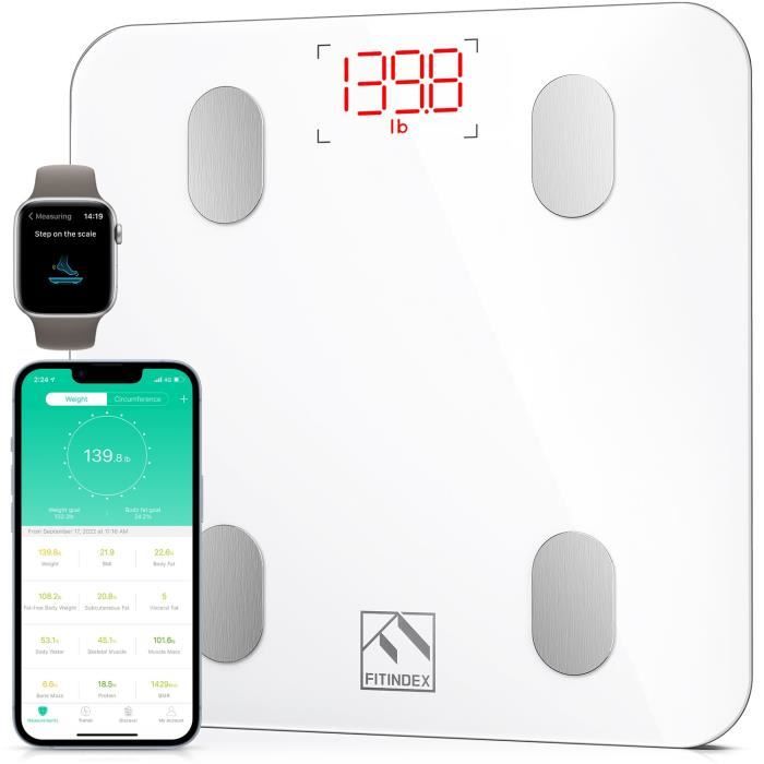 YOUNGDO Balance Connectée, ITO Pèse Personne Impédancemètre