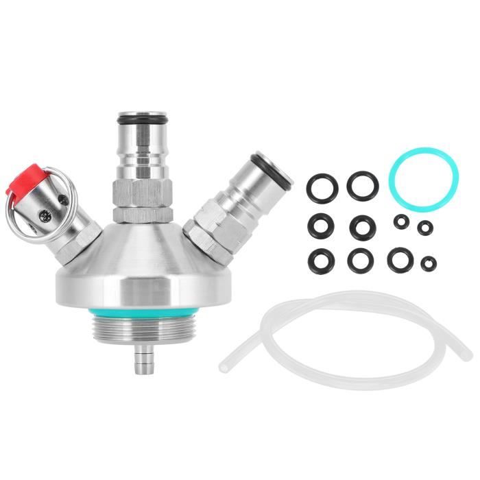 Raccord Fût Bière Type A - Acier Inoxydable 304 - Pour Distributeur Bière Maison/Bar