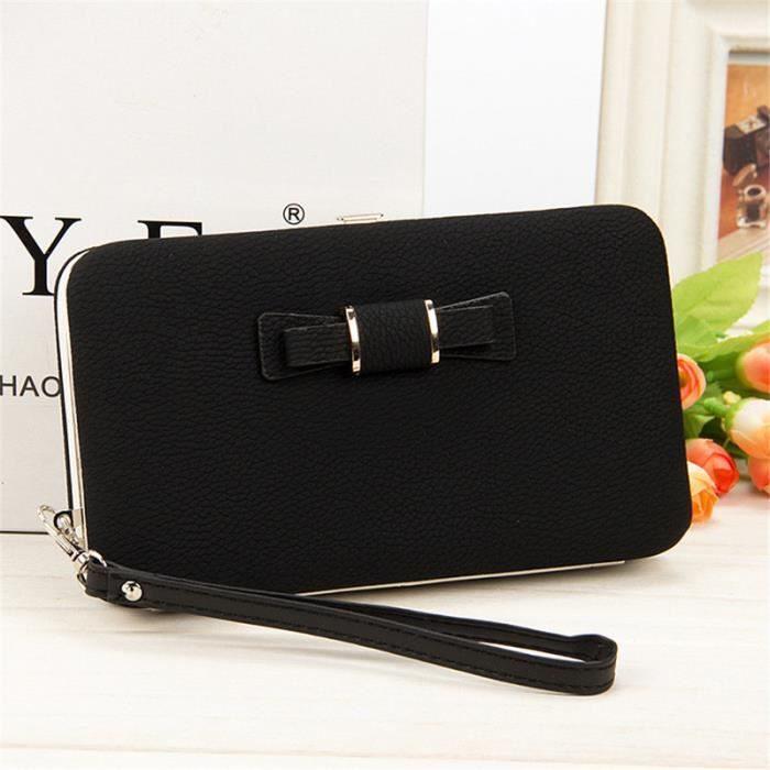 grande pochette portefeuille femme