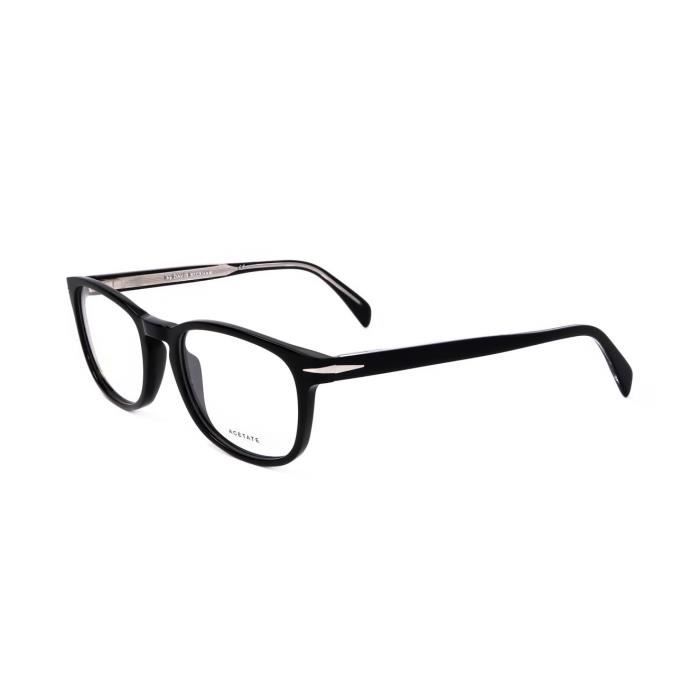 lunettes de vue david beckham db 1064 54/20/150 807 black acetate man dbe frame db 1064 807 54 20 150