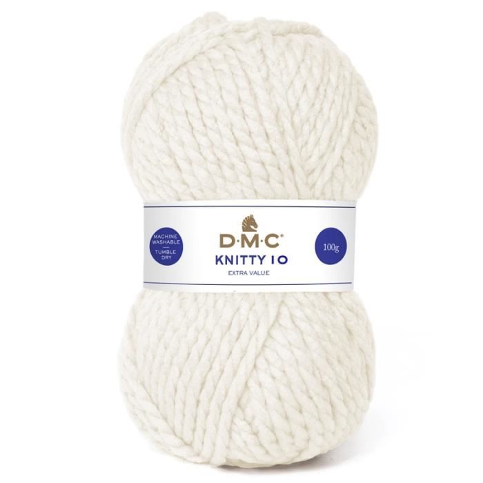 Laine à Tricoter - Fil de Crochet Acrylique, 12x50g Couleurs Assorties
