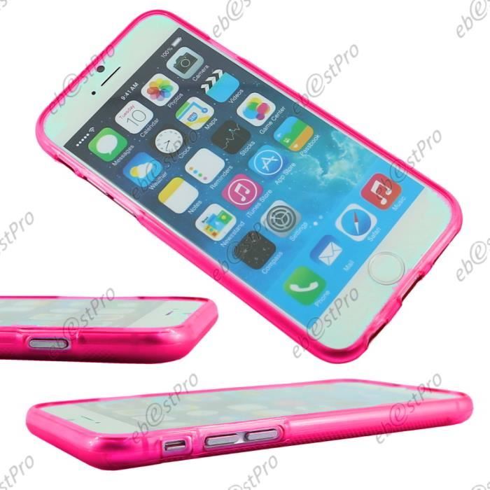 Custodia EbestStar Per IPhone 7/8 – Silicone Con Effetto Fibra Di Carbonio – + Vetro Temperato 9H