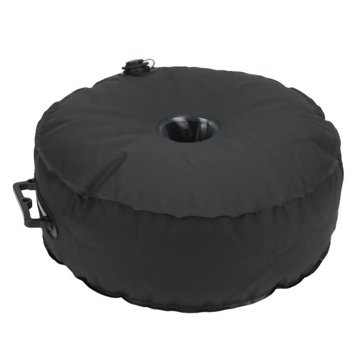 Lest à Eau Pour Pied De Drapeau Ou Tente - 57x27cm - Noir (neuf)