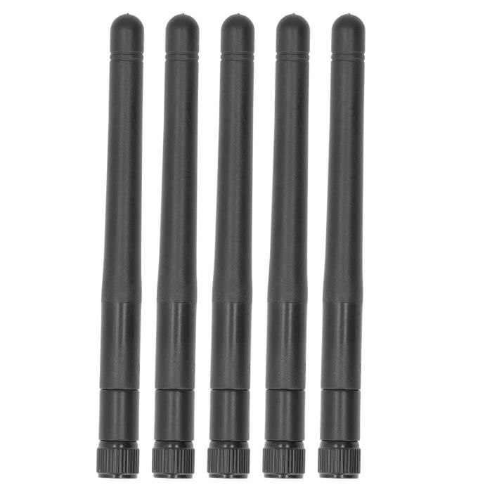 Antenne 5.8Ghz Gain Élevé 3dBi RHCP - Parfaite Pour Drones De Course RC | Noir