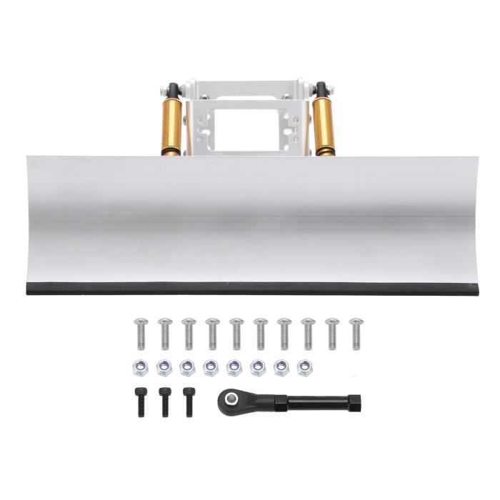 Pelle à Neige Métal Pour Crawler RC 1/10 – TRX-4, Axial SCX10 II – Neuf