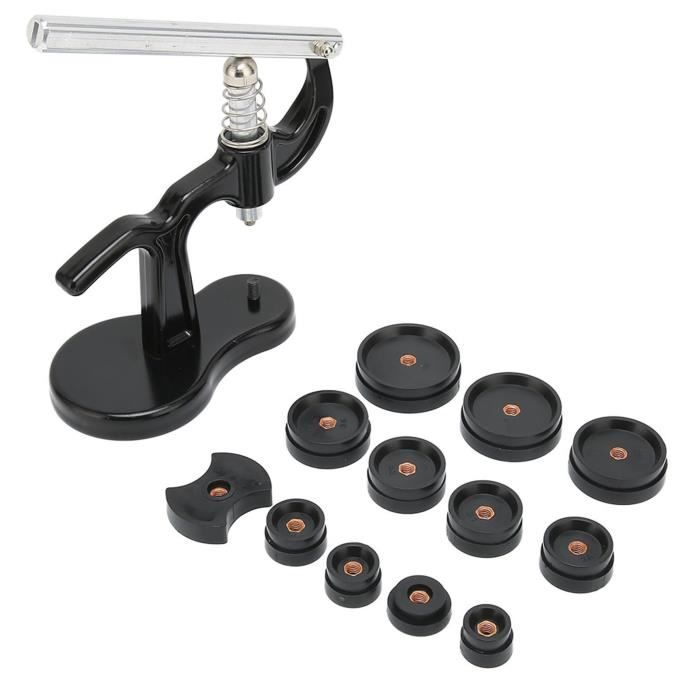 Presse à Boîtier De Montre Avec 12 Moules - Outil De Fermeture De Fond De Boîte - Neuf Avec étiquettes
