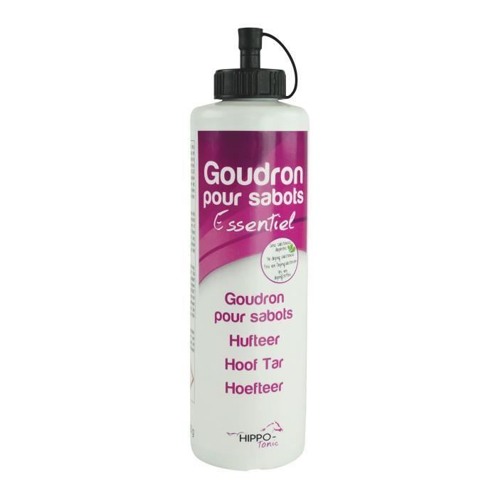 Comparer les prix de HIPPO-TONIC Goudron pour sabots - Flacon applicateur 500 g