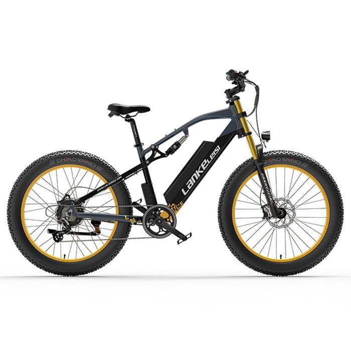 Lankeleisi RV700 1000W Double Couronne Fourche Avant VTT Électrique 16Ah 130km 30km/h