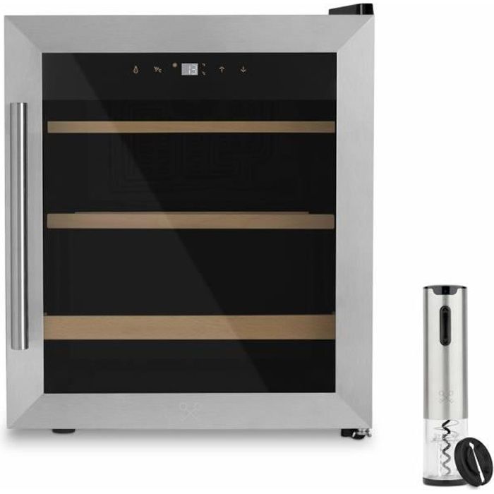 Les petits champs CAVC15+WOP660 - cave de service et tire-bouchon électrique