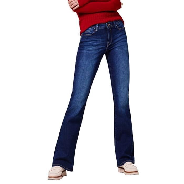 Jean Bootcut Femmes Esprit ED Bleu 