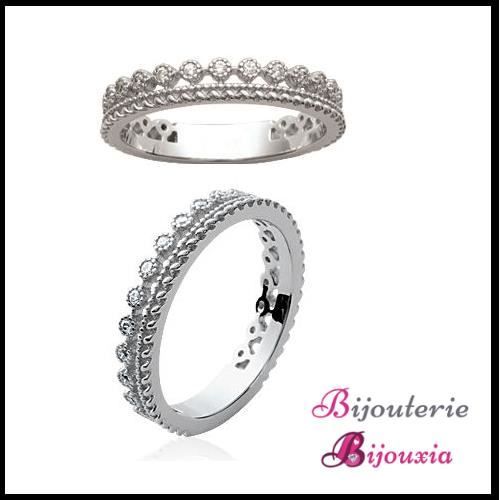 Bague XIXe siècle austro-hongrois argent vermeil grenat Signé taille 50 FR Argenté