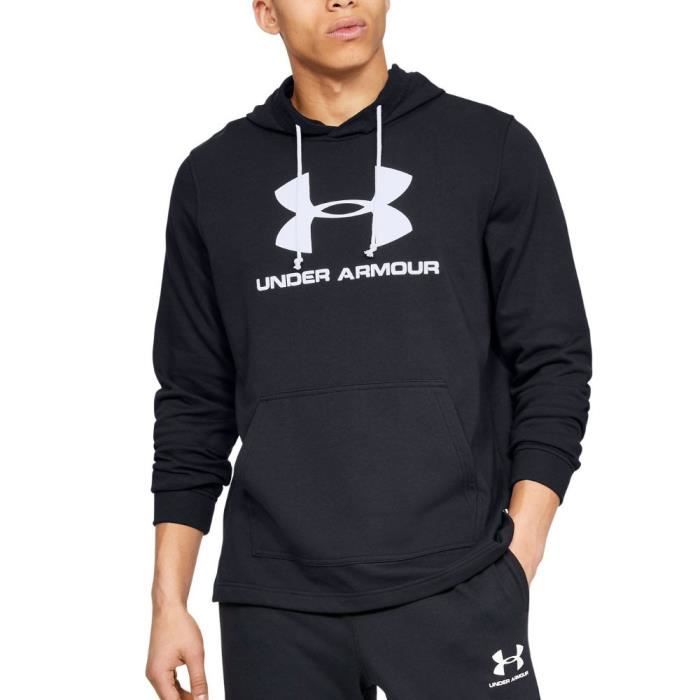 Under Armour Homme Sportstyle TERRY Sweat à capuche-Gris Sport Running Gym Respirant