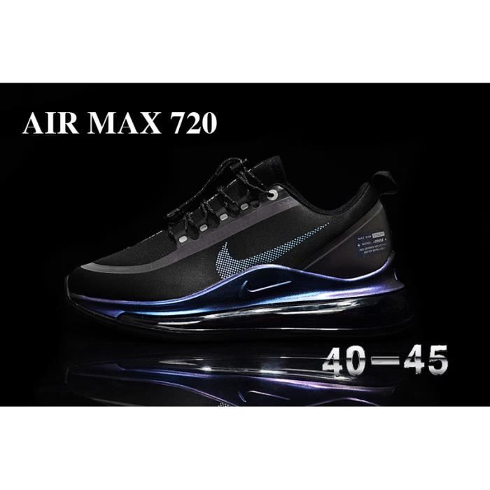 nike bleu noir