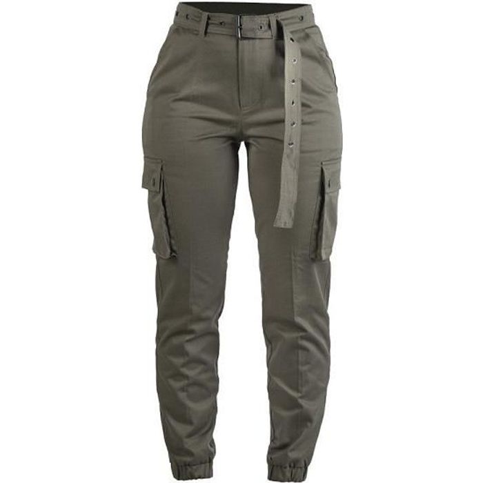 PANTALON CARGO ARMY FEMME VERT OLIVE MILTEC VERT OLIVE - Cdiscount  Prêt-à-Porter