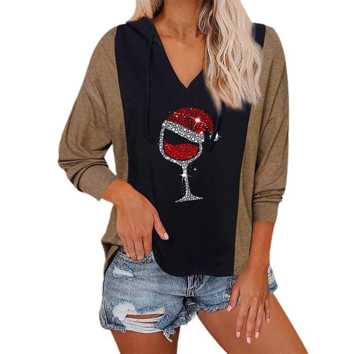 Blouse Retro Imprimé V-Cou Revers Sophistiqué