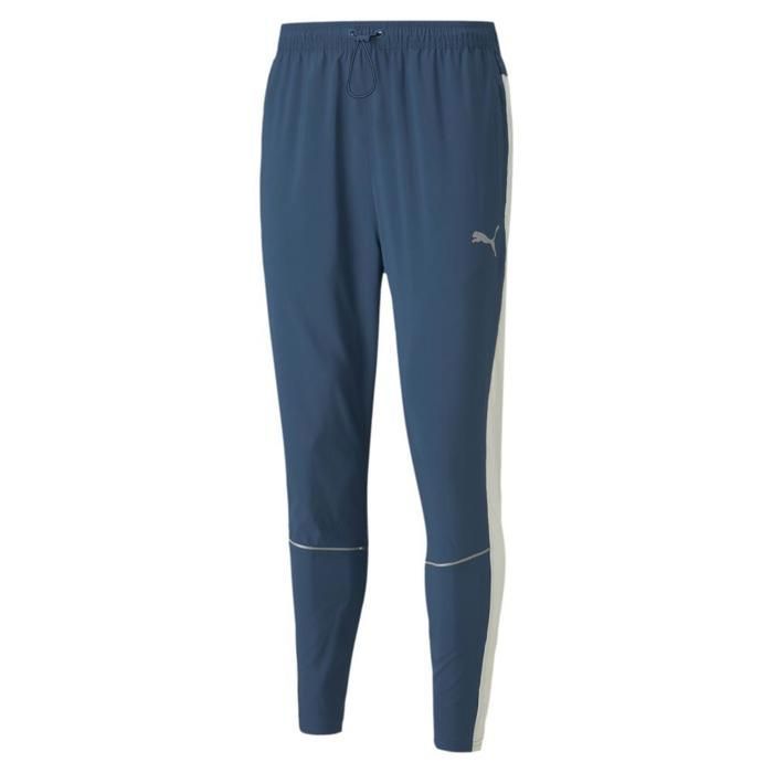 Runner Jogging Adulte Homme Pantalon De Running Bleu Homme Puma