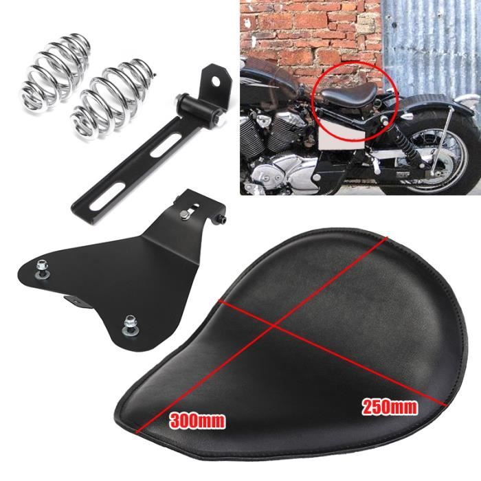 NEUFU Moto Solo Selle Siege Ressorts Support Pr Harley Sportster Bobber Chopper Yamaha Cdiscount Auto