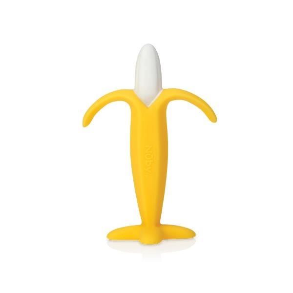 Nuby sweetcorn junior 17,1 x 10,5 cm silicone jaune/blanc