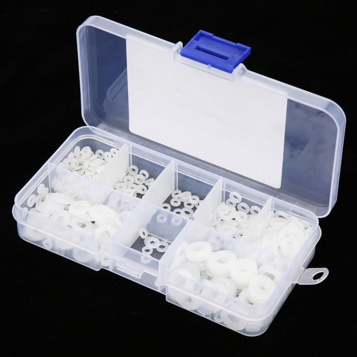 Kit de 180 joints de vis de vidange d'huile M6-M24 Kit de bagues d