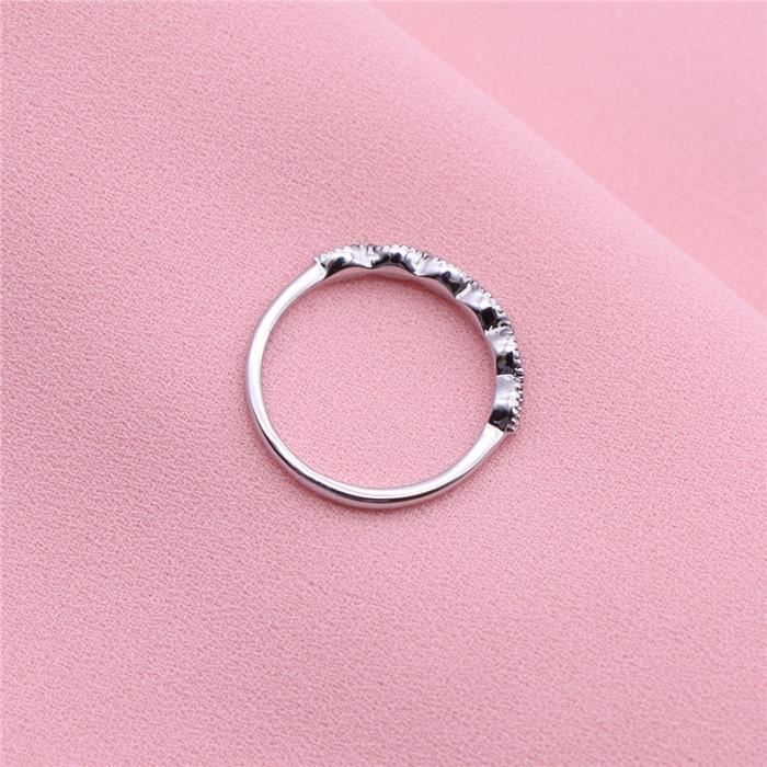 Bague Elegant Vintage Diamante Bague De Fiancailles De Mariage