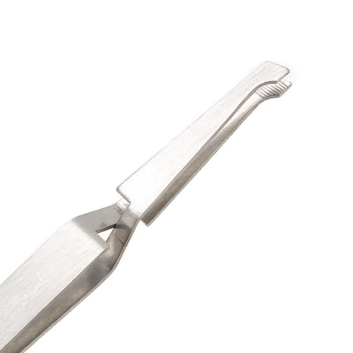 Pince à épiler Dentaire AZDENT - Pour Orthodontie, En Carbure De Tungstène, Manche Long