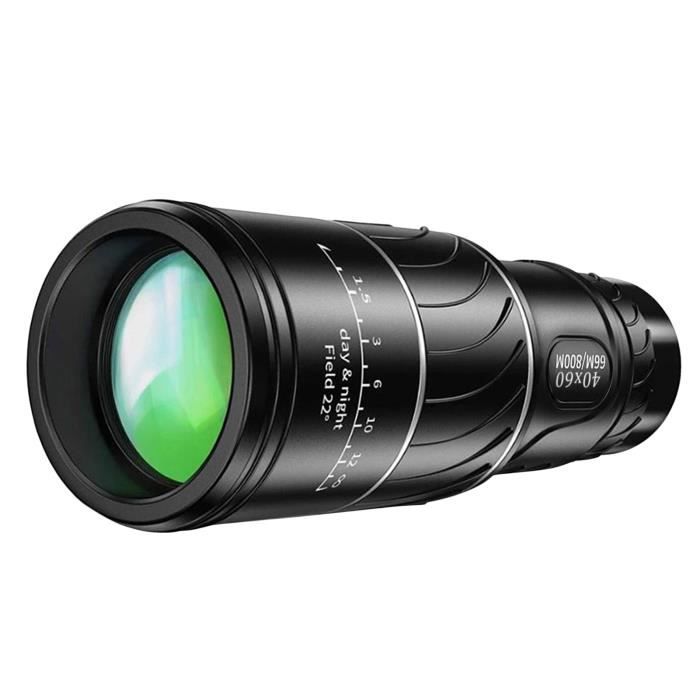 Monoculaire Zoom Super Téléobjectif 4K 40X60 Étanche Vision Nocturne