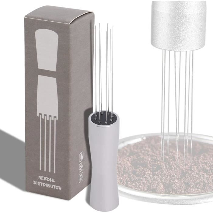 Outil De Distribution WDT Pour Café Expresso - Agitateur à Aiguilles En Inox 304 - 0.4mm - Pour Un Tassage Parfait