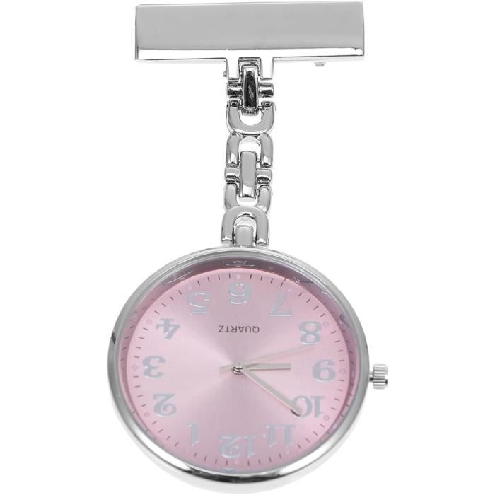 Montre à Gousset Quartz Métal Argenté - Neuf Sans Étiquette - Mouvement Quartz