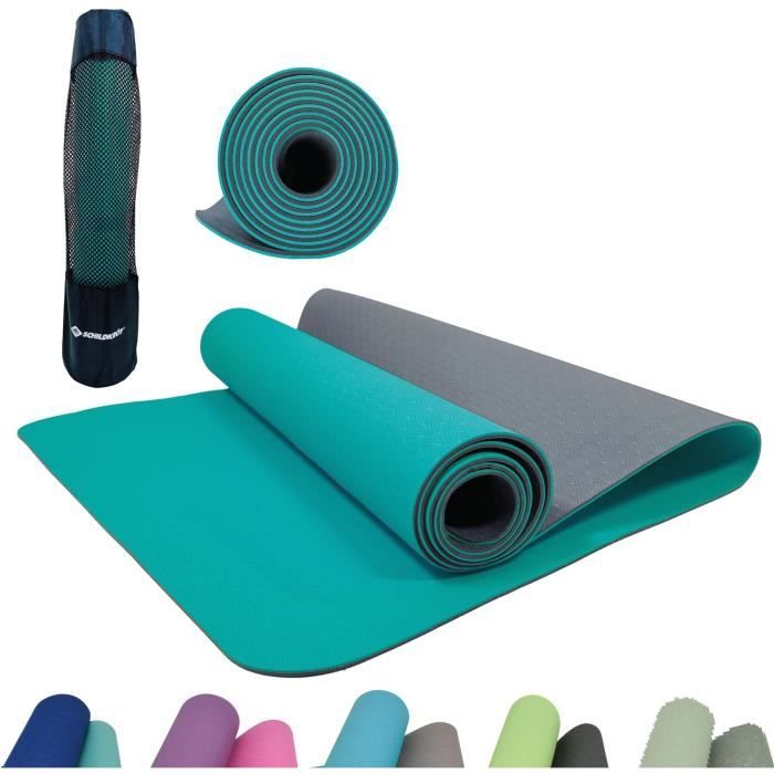 Tapis de yoga FITNESS SCHILDKRÖT 183 x 61 cm 4 mm Sac inclus - vue 2