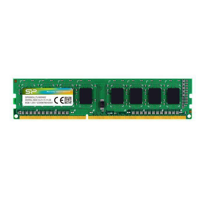 Silicon Power SP008GLLTU160N02 module de mémoire 8 Go 1 x 8 Go DDR3L 1600 MHz Neuf - vue 6
