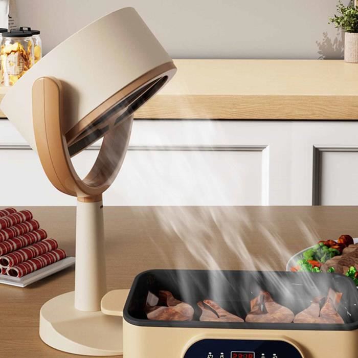 Hotte de cuisine portable - SONEW - Modèle compact - Filtration efficace - 2 vitesses - Sans fil