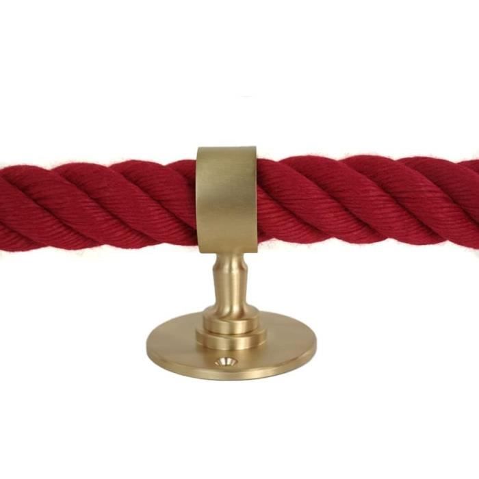 Embout De Câble En Acier Inoxydable V2A - Pour Corde De Main Courante De 30 Mm - Capuchon Avec Vis De Fixation