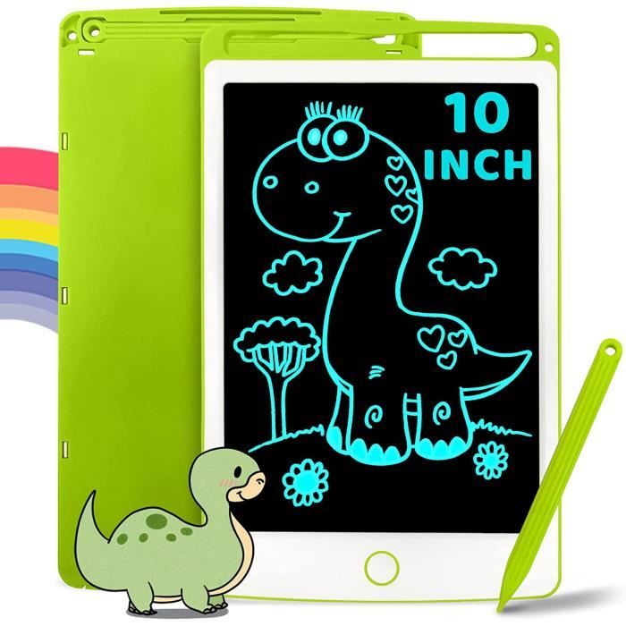 Tablette De Dessin LCD 10 Pouces Pour Enfants - Écran Couleur, Effaçable - Jouet éducatif Portable