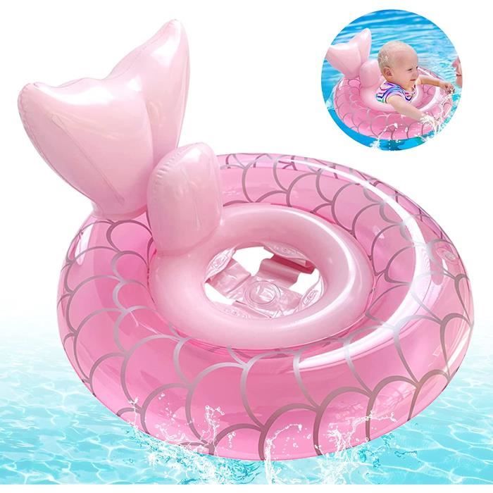 YGCHEN Bouée Gonflable Enfant – Anneau De Natation Pelleteuse – 58 X 86 Cm – PVC épais – Aide à La Nage – Plage Piscine