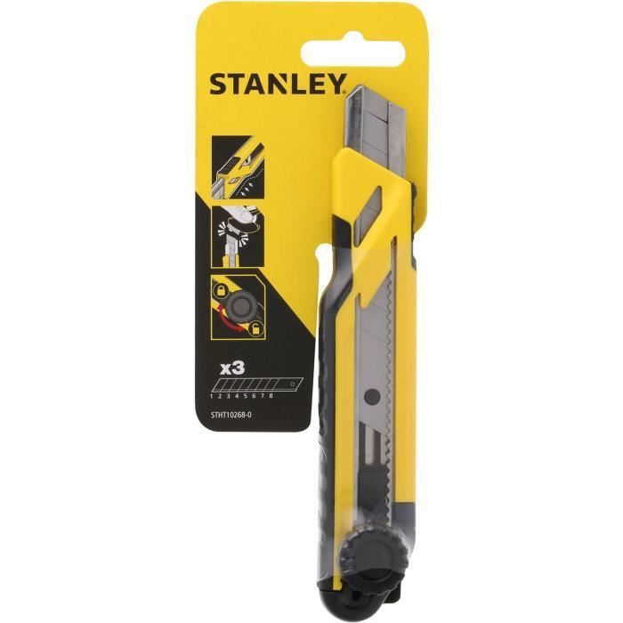 STANLEY CUTTER 18MM CORPS BIMATIERE