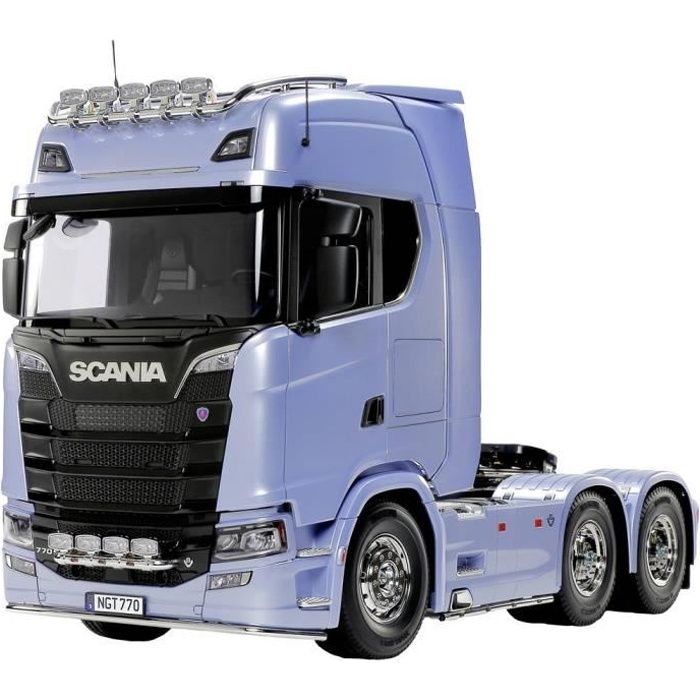 Tamiya 56368 Scania 770 S 6x4 1:14 électrique Camion RC kit à monter -  Cdiscount Jeux - Jouets