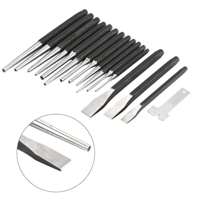 Ensemble de 8 poinçons et burins Gray Tools main image 0