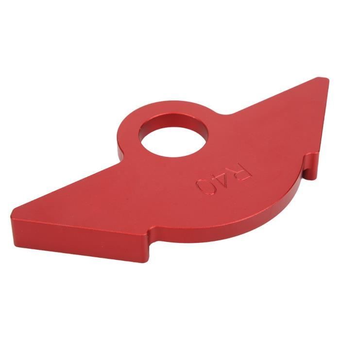 Gabarit De Routage Pour Loquet Tubulaire - Marque Jigtech, Modèle LAL0864, En PETG, Pour Ajustement Rapide, Fabrication UK