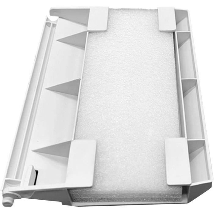 Volet De Remplacement Pour Skimmer De Piscine - PVC Blanc, Avec éponge Filtrante, 19,2x13,8 Cm - 8