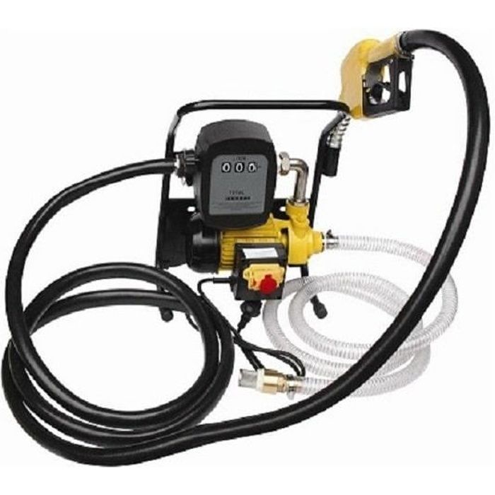 Varan Motors - NEDLP-19 Pompe à fuel - gasoil pompe de transfert diesel 230v 40l-min avec clapet anti-retour et crépine