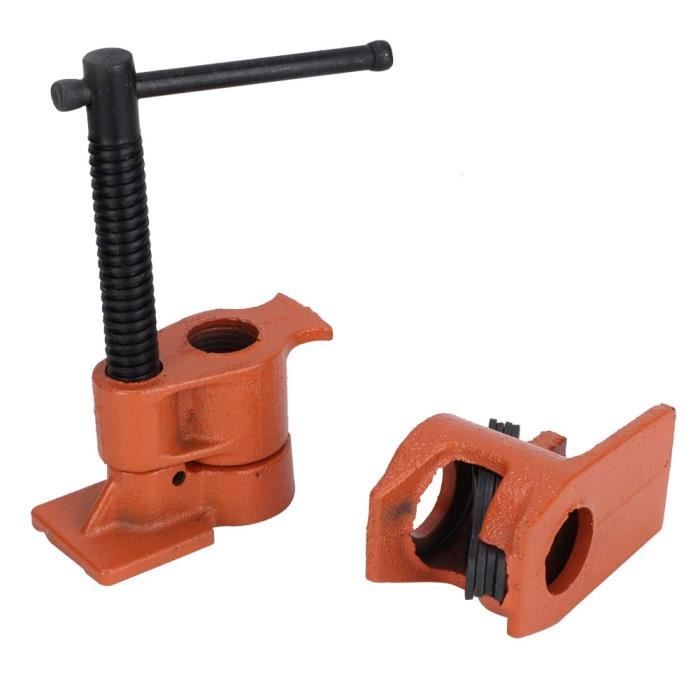 Étau De Tuyau Portable En Aluminium - Pour Tuyaux 0.3 à 3.8cm - Idéal Espaces Restreints - Pour Plomberie, Entretien Valves