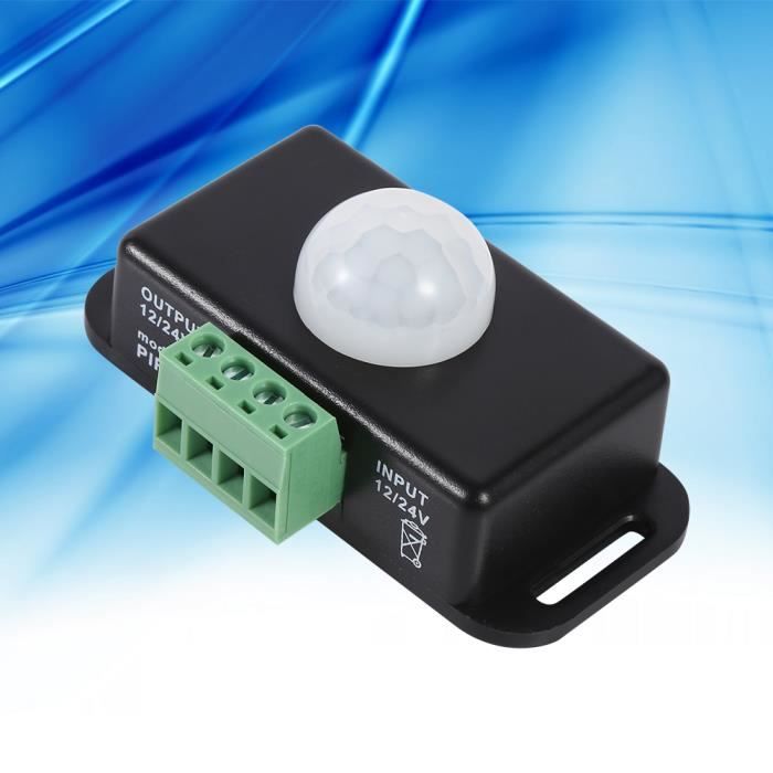 FRA - Petit interrupteur de détecteur de mouvement en plastique,  interrupteur de lumière de capteur de mouvement automatique de - Cdiscount  Bricolage