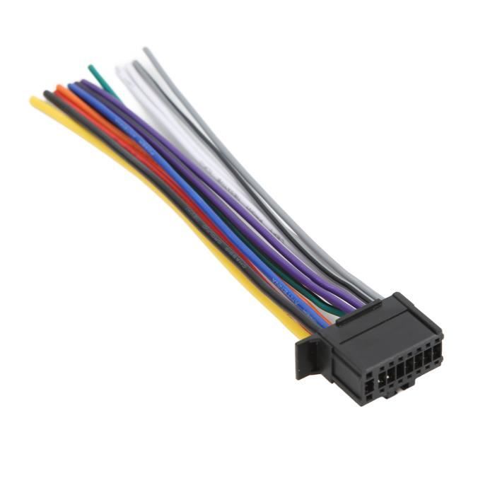 KIT DINSTALLATION DUN Faisceau De Câbles Pour Autoradio Stéréo CD  2 Pour Autoradio 196342143469