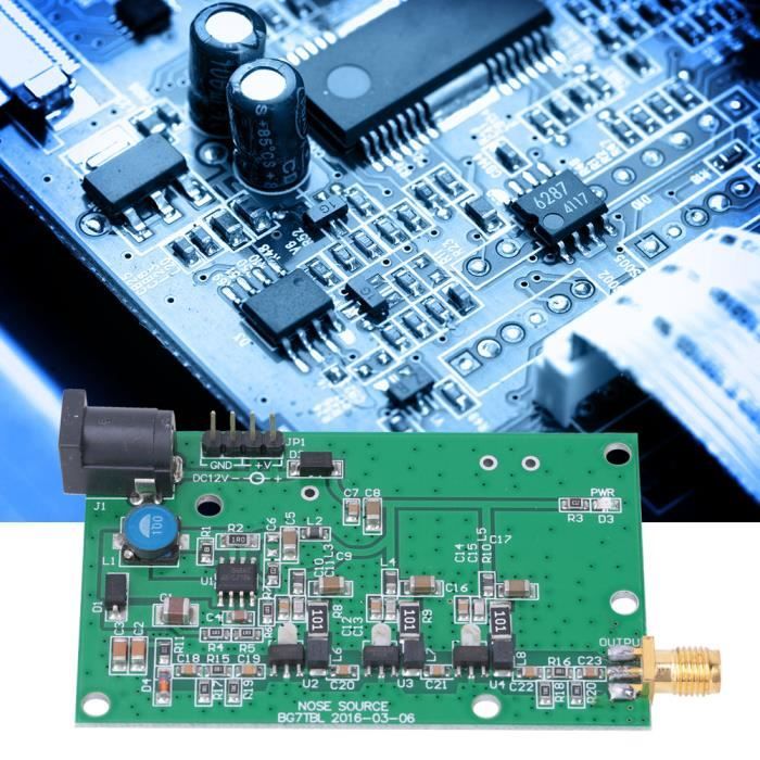 Module Générateur De Bruit Blanc RF 0-1 GHz - Source De Bruit, Alim 12V, Sortie SMA