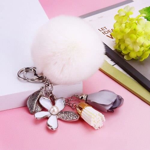 Porte-clés Coach Miniature En Cuir Rose Vintage - Logo Détachable - Neuf étiqueté - Japon