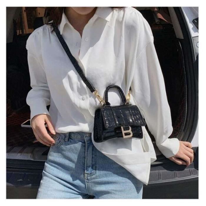 Mini Portefeuille Porte-Clés En Cuir – Sac à Main Pliable Homme Femme – Poche à Monnaie