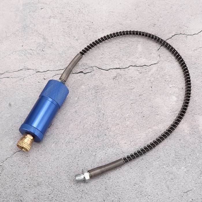 Alomejor Séparateur Huile-Eau En Métal Robuste - Filtre Pompe Haute Pression Avec Tuyau à Ressort, Fil Extérieur Et Tête Femelle