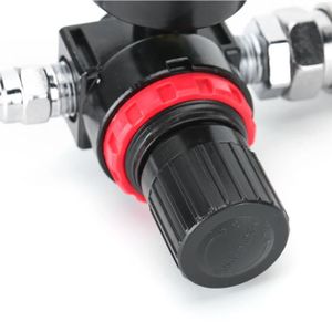 Soupape De Régulation De Pression Double Sortie Pour Compresseur à Piston - Alliage De Zinc, Réglage Précis