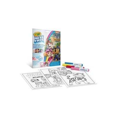 Crayola Color Wonder – Kit Coloriage Pat’ Patrouille Jungle Pups – 8 Pages + 3 Feutres Invisibles – Sans Tache – Dès 3 Ans