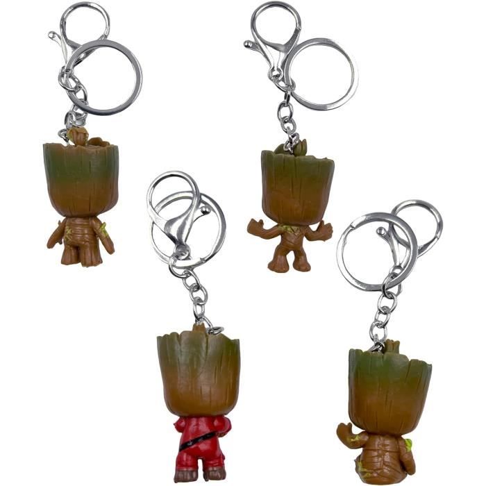 6 Porte-clés Capybara Kawaii - En Résine, Designs Mignons, Cadeau Pour Fille